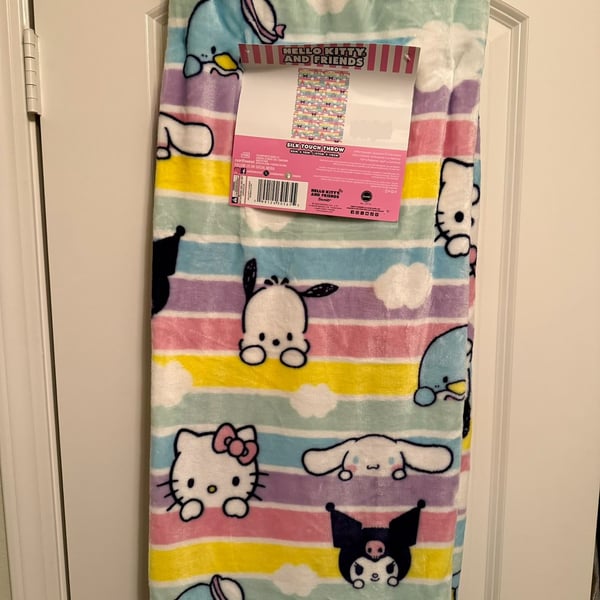 Sanrio Hello Kitty And Friends Throw 50x70