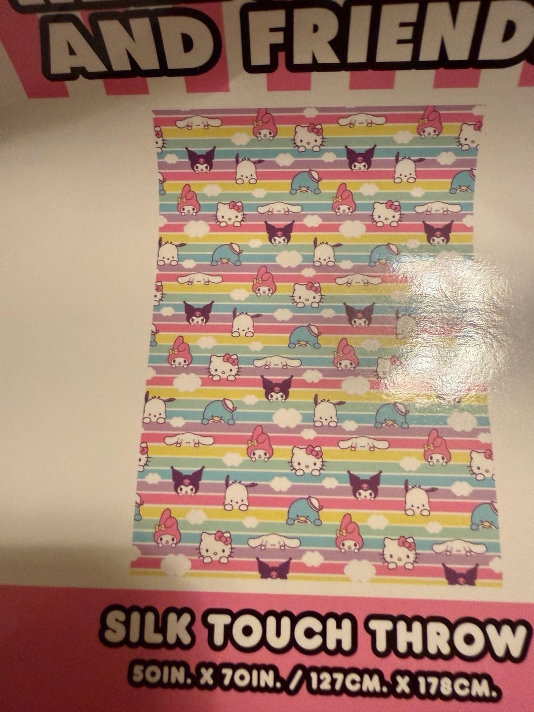 Sanrio Hello Kitty And Friends Throw 50x70 3