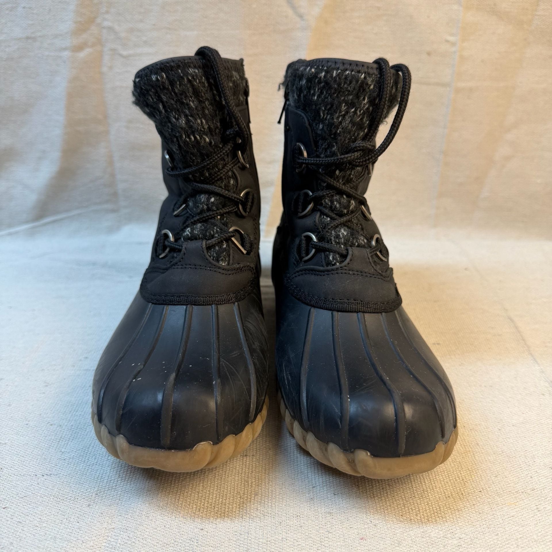 Baretraps Fabulous Duck Boots Black Water Resistant Winter 3