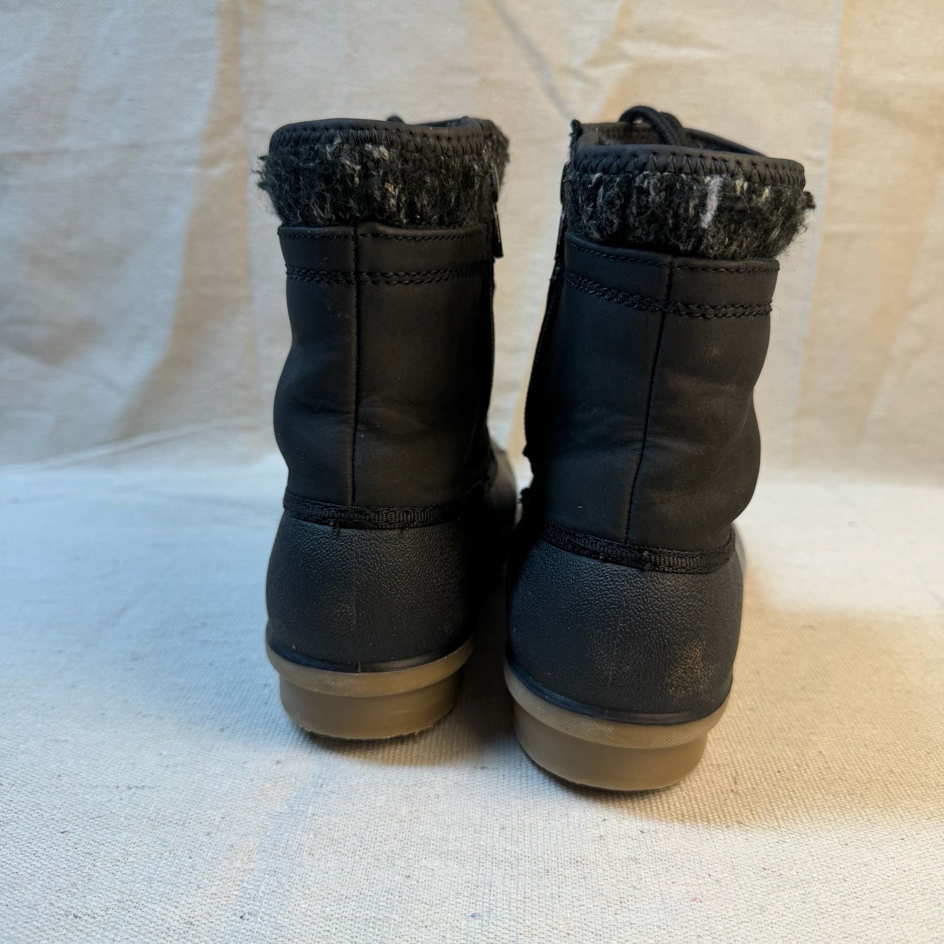 Baretraps Fabulous Duck Boots Black Water Resistant Winter 5