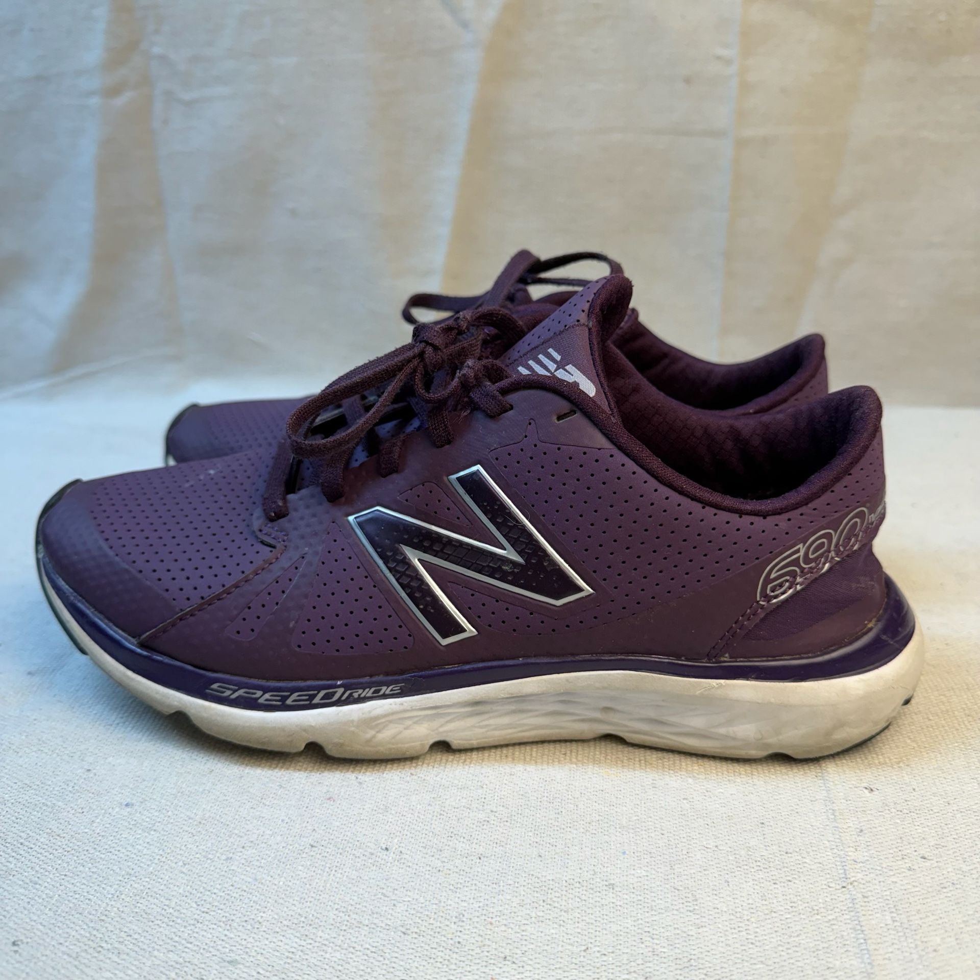 New Balance 690v4 Speed Ride Running Shoes Purple 7