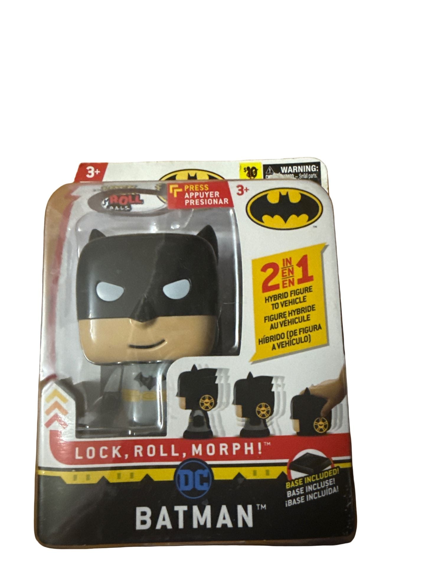 Jam'n Products DC Batman Lock N' Roll Pals 2 in 1 Hybrid Figure to Vehicle 1