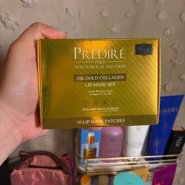 Predire Paris 24K Gold Collagen Lip Mask Set