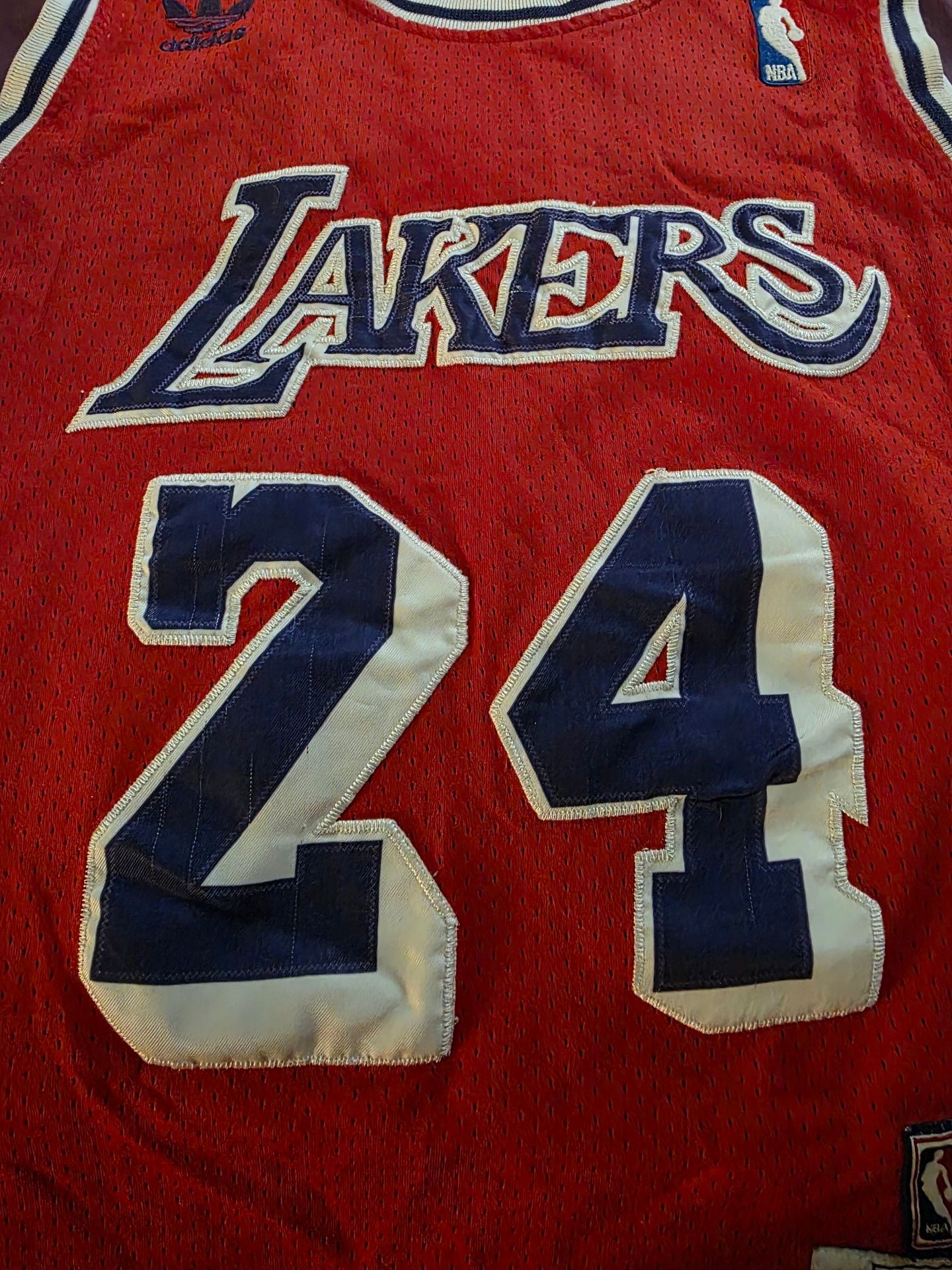 Adidas Los Angeles Lakers Kobe Bryant 24 Hardwood Classics Jersey Size XS 3