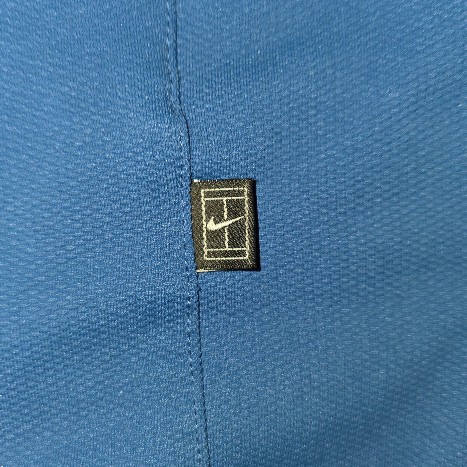 Nike Sphere Dry Tennis Polo Size L Blue Short Sleeve 5
