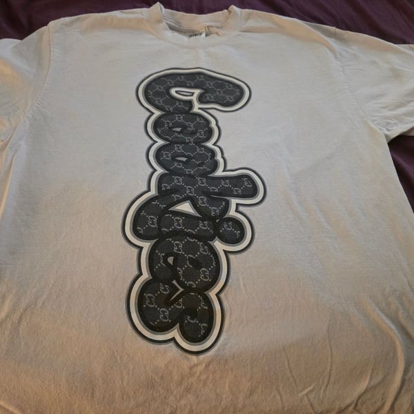 Ecko Unltd. Graphic T-Shirt White Gray Monogram