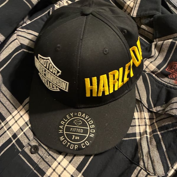 Harley-Davidson Highside Fitted Cap Size 7 3/4