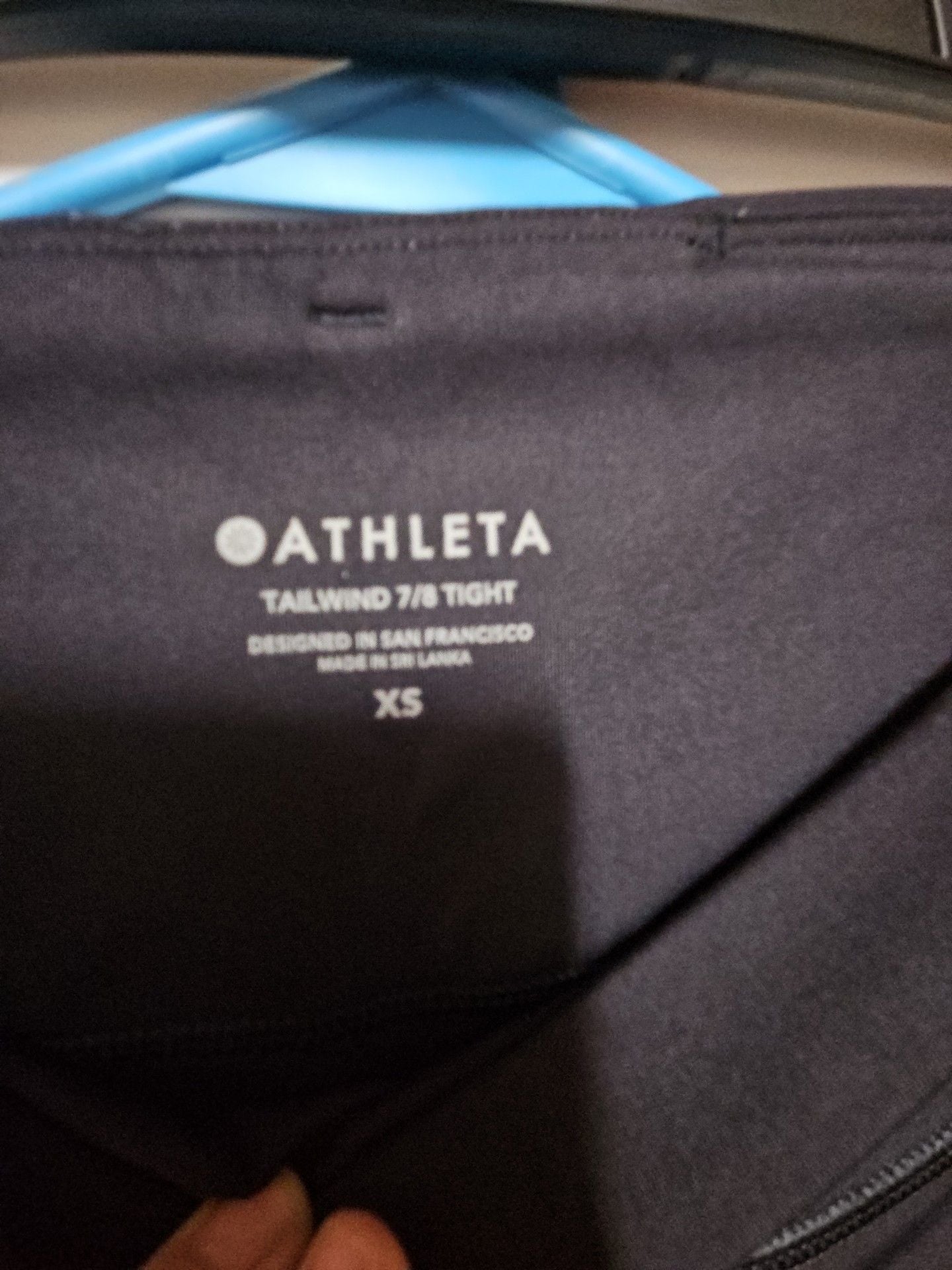 (249) Athleta 7/8 Tight Size XS Black 5
