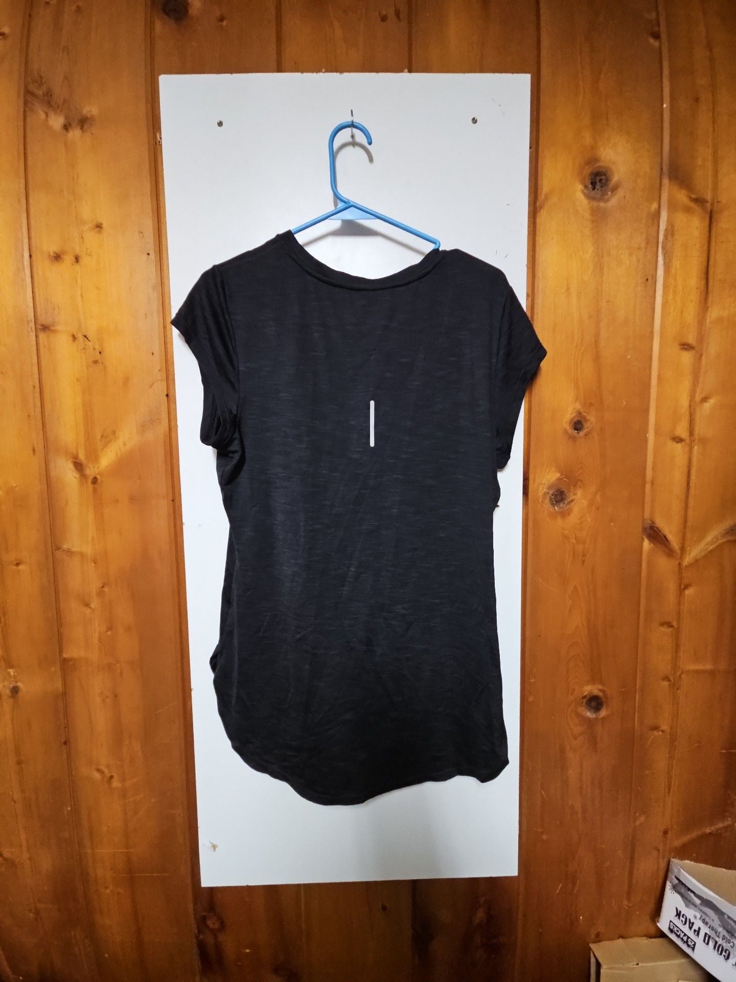 (274) Reebok Active T-Shirt Size L Black Heather 5