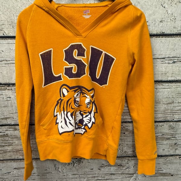 LSU Tigers Hoodie Size M Soffe Woman’s 