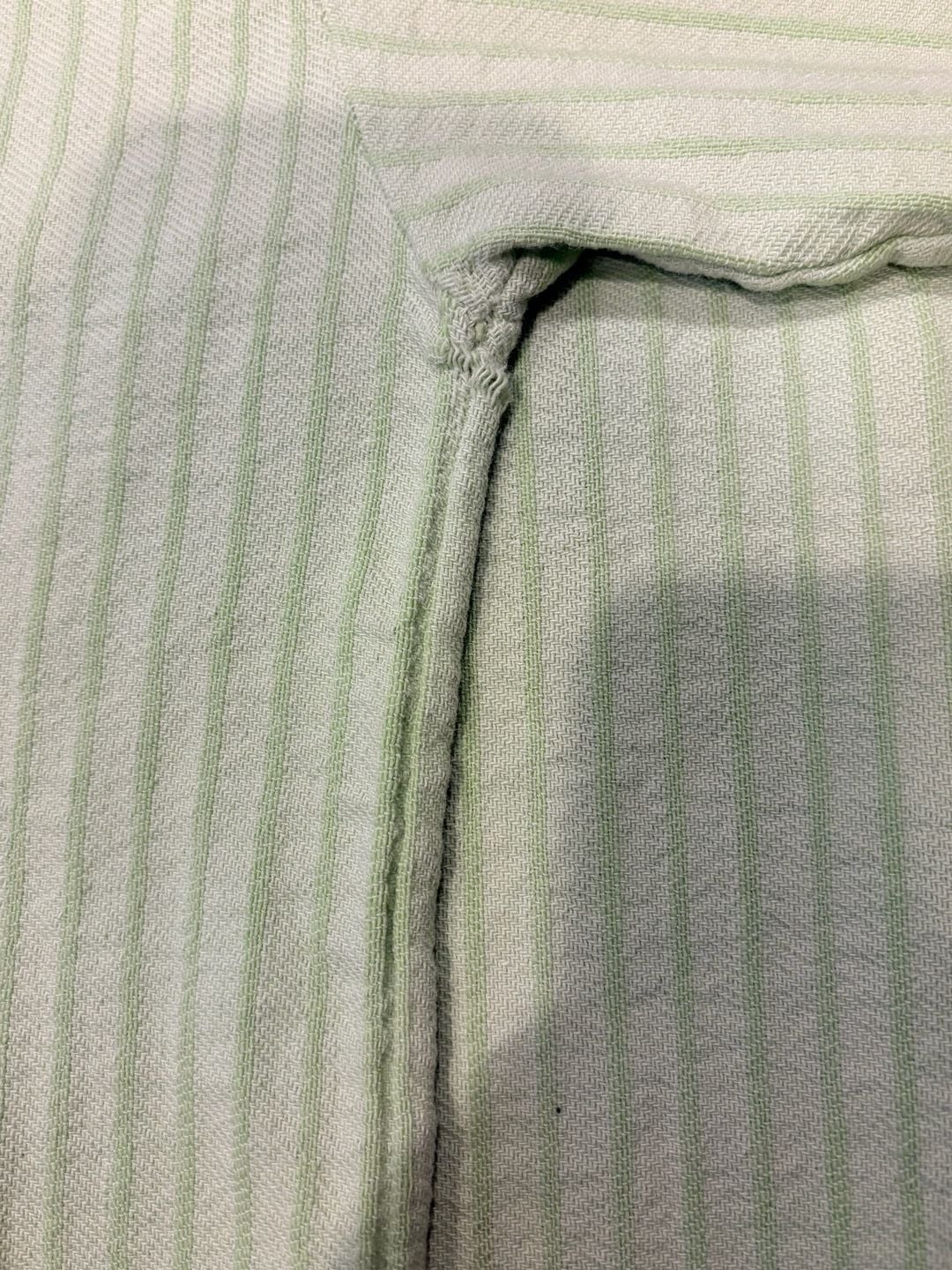 Vintage 90s Carolina Clothing Co Lime Green Textured Pullover Made USA L (176) 7