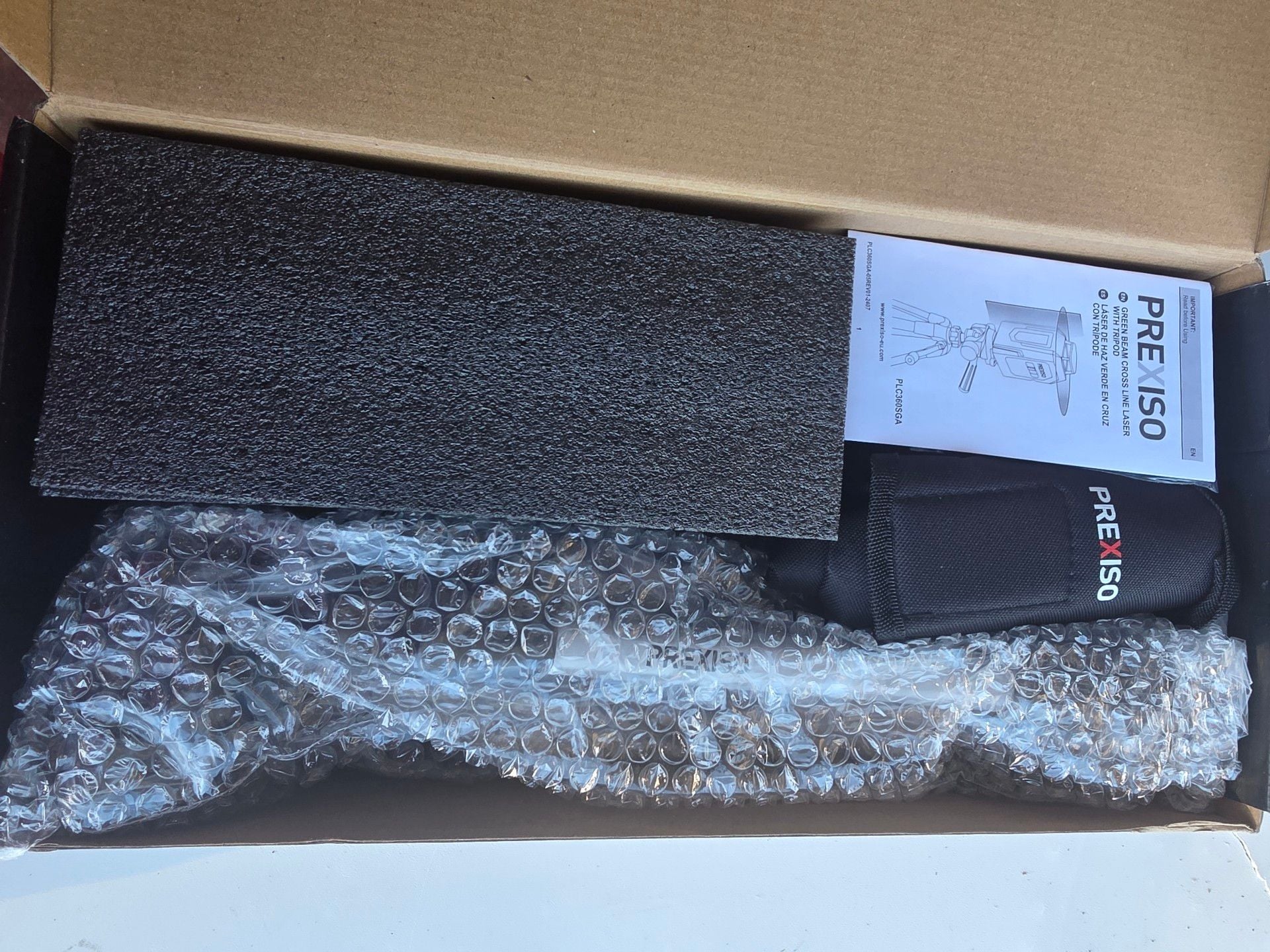 Prexiso Green Beam Cross Line Laser PLC360SGA 4