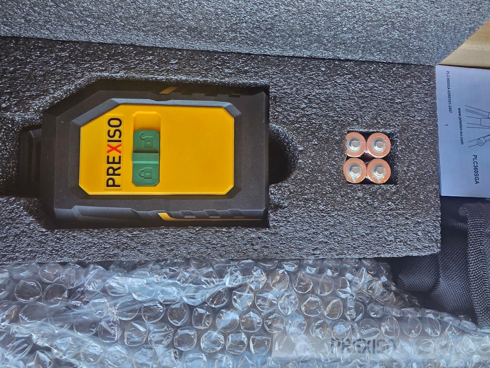 Prexiso Green Beam Cross Line Laser PLC360SGA 5