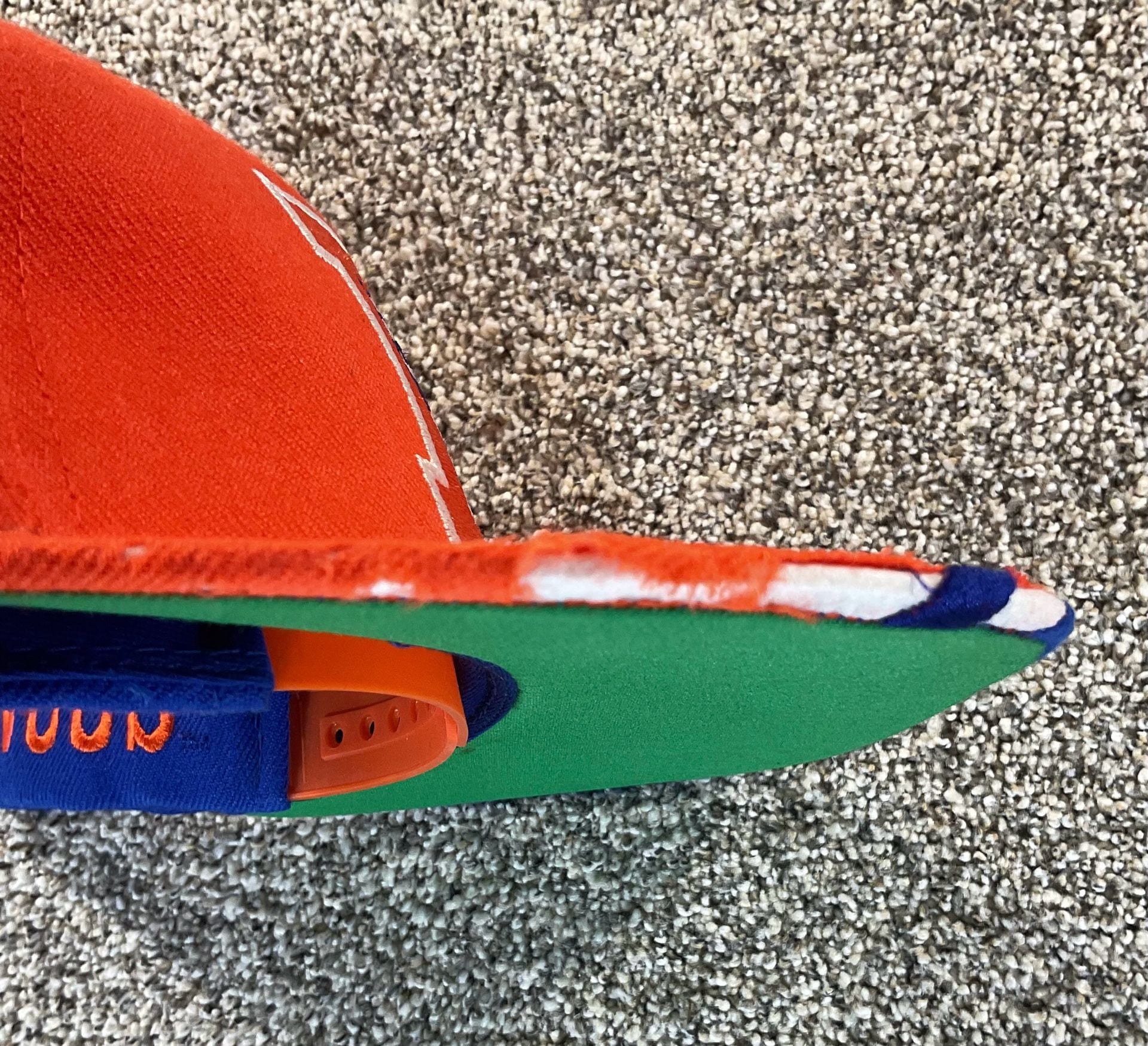 90’s Reebok Proline Vintage Denver Broncos NFL Snapback Hat Orange NEVER WORN 4