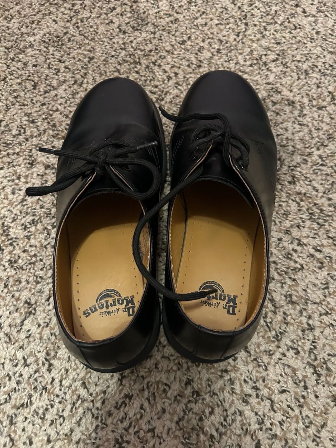 Dr. Martens 3-Eye Leather Oxford Shoes Black 5