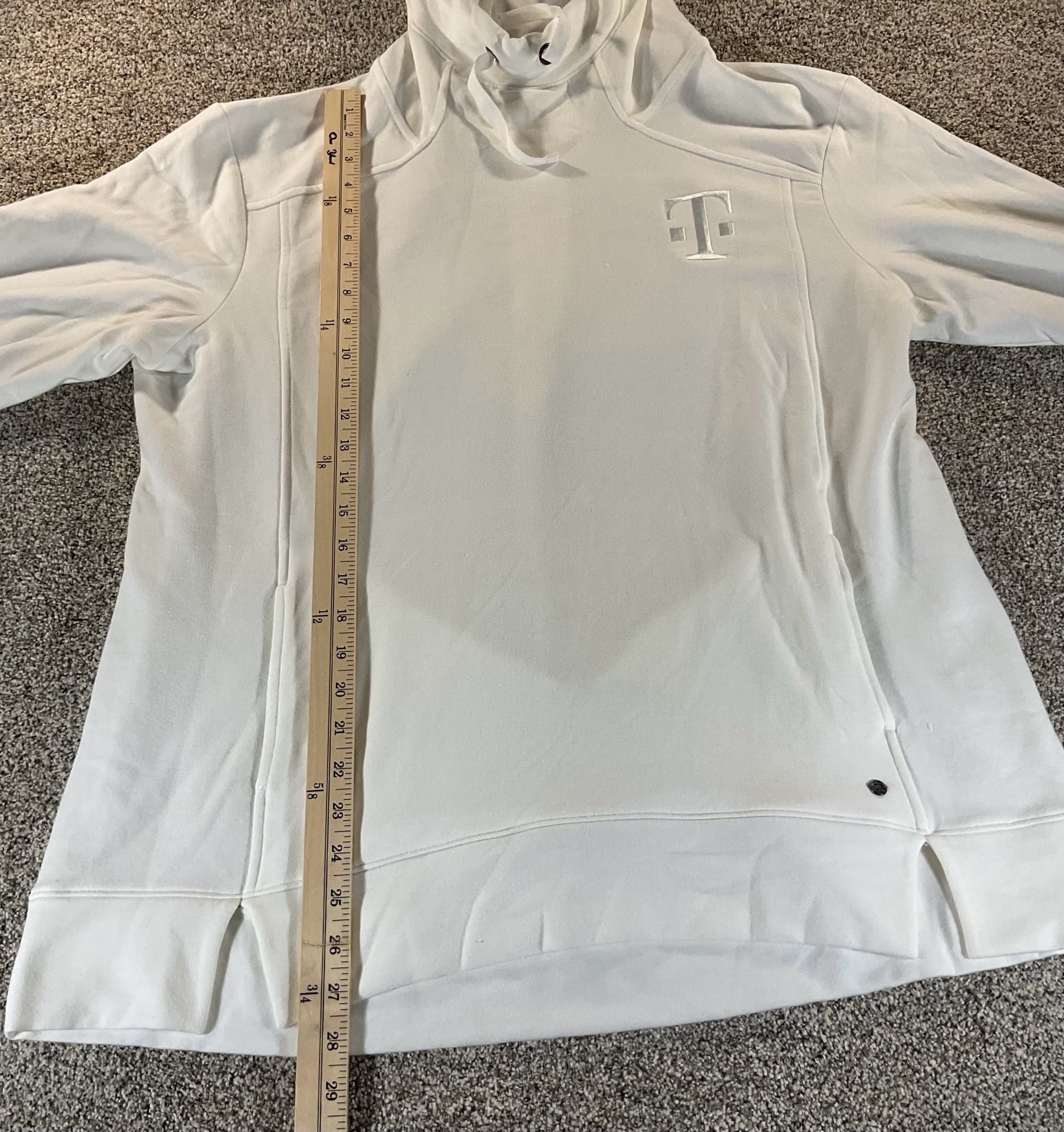 OGIO T-Mobile Logo WHITE OUT SOFT Pullover Hoodie Sweatshirt 7