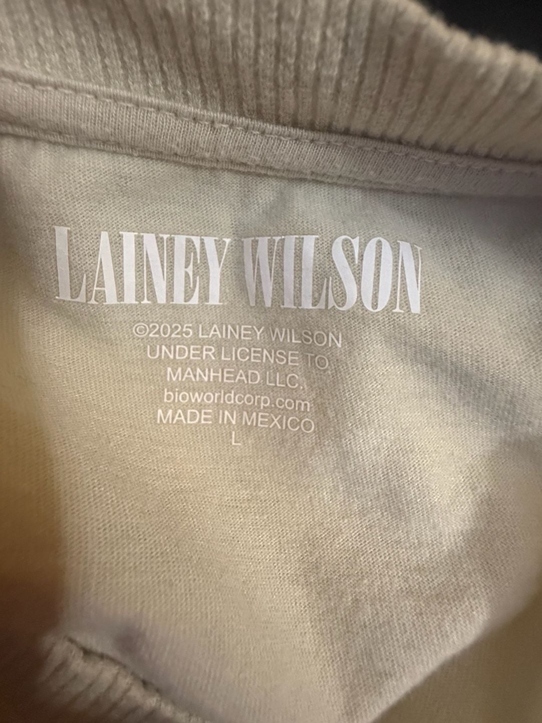 Lainey Wilson Wildflowers Wild Horses T Shirt L Western Cowgirl Country Music 8