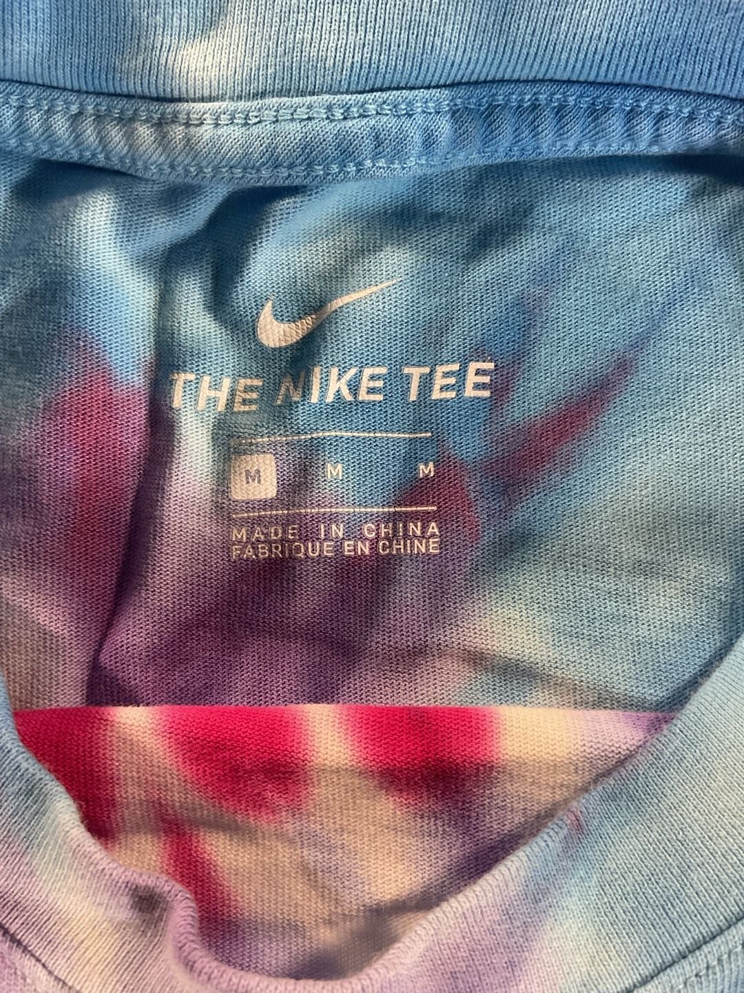 Nike We Take You Higher Tie Dye T-Shirt Size Medium 5