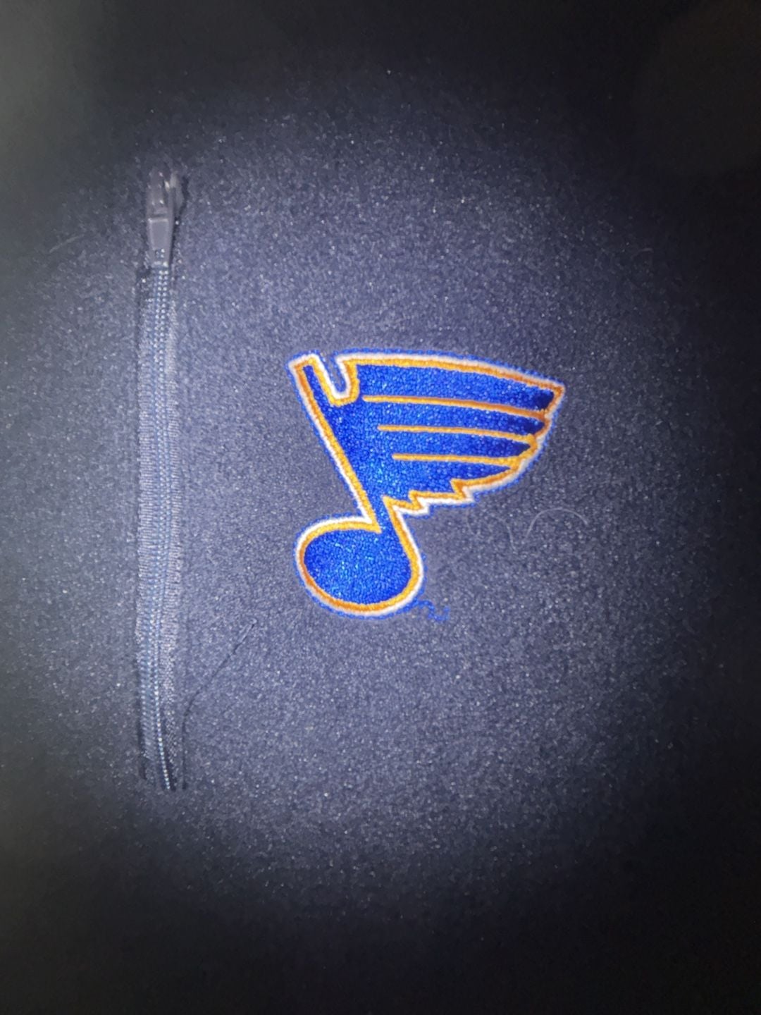 St. Louis Blues Fleece Vest Size L Fox Sports Midwest 3