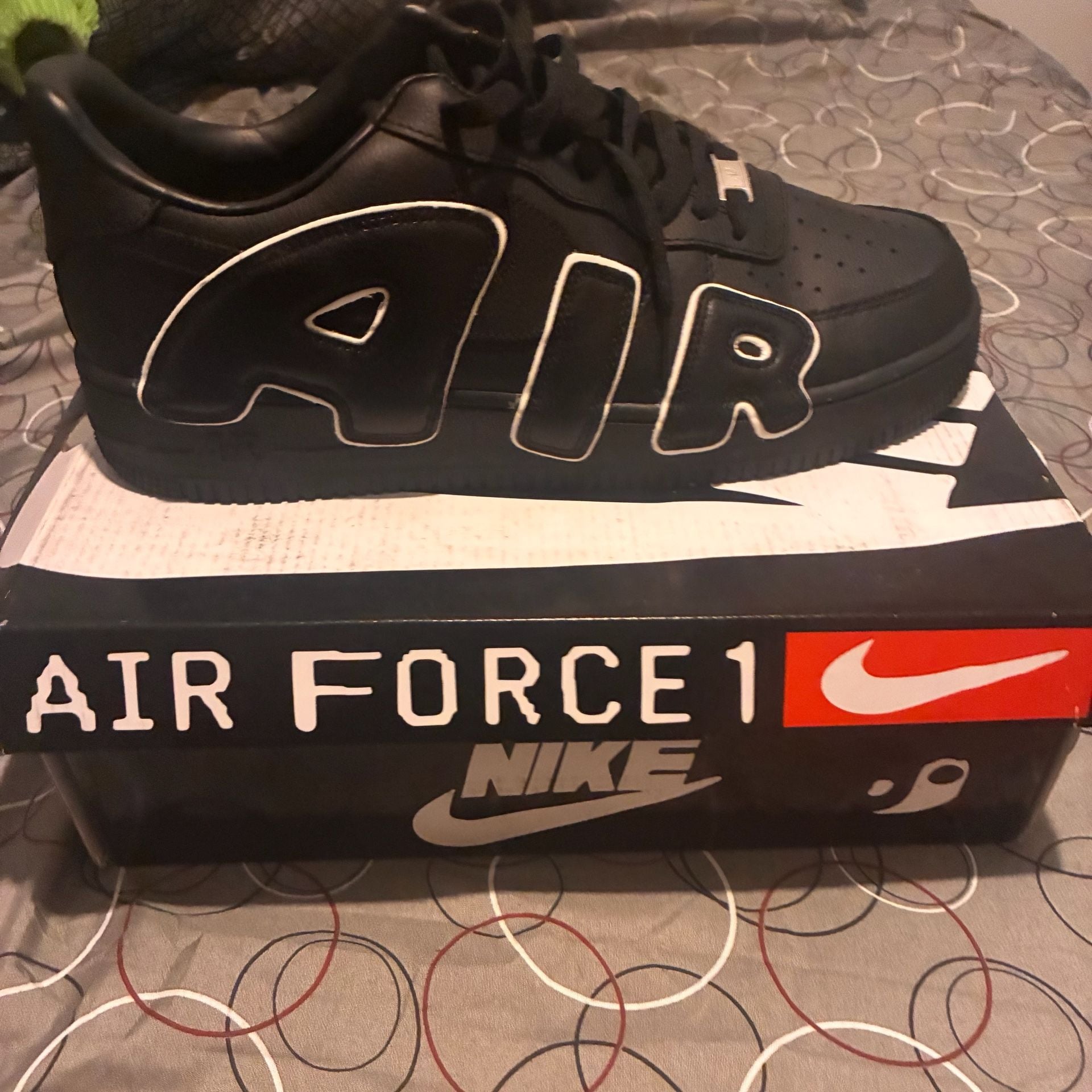 Nike Air Force 1 Low Cactus Plant Flea Market Black 2