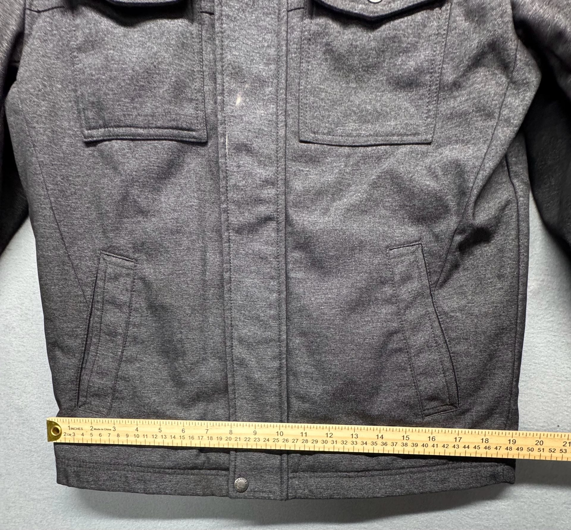 Levi's Hooded Lined Jacket  Youth Small Gray 9
