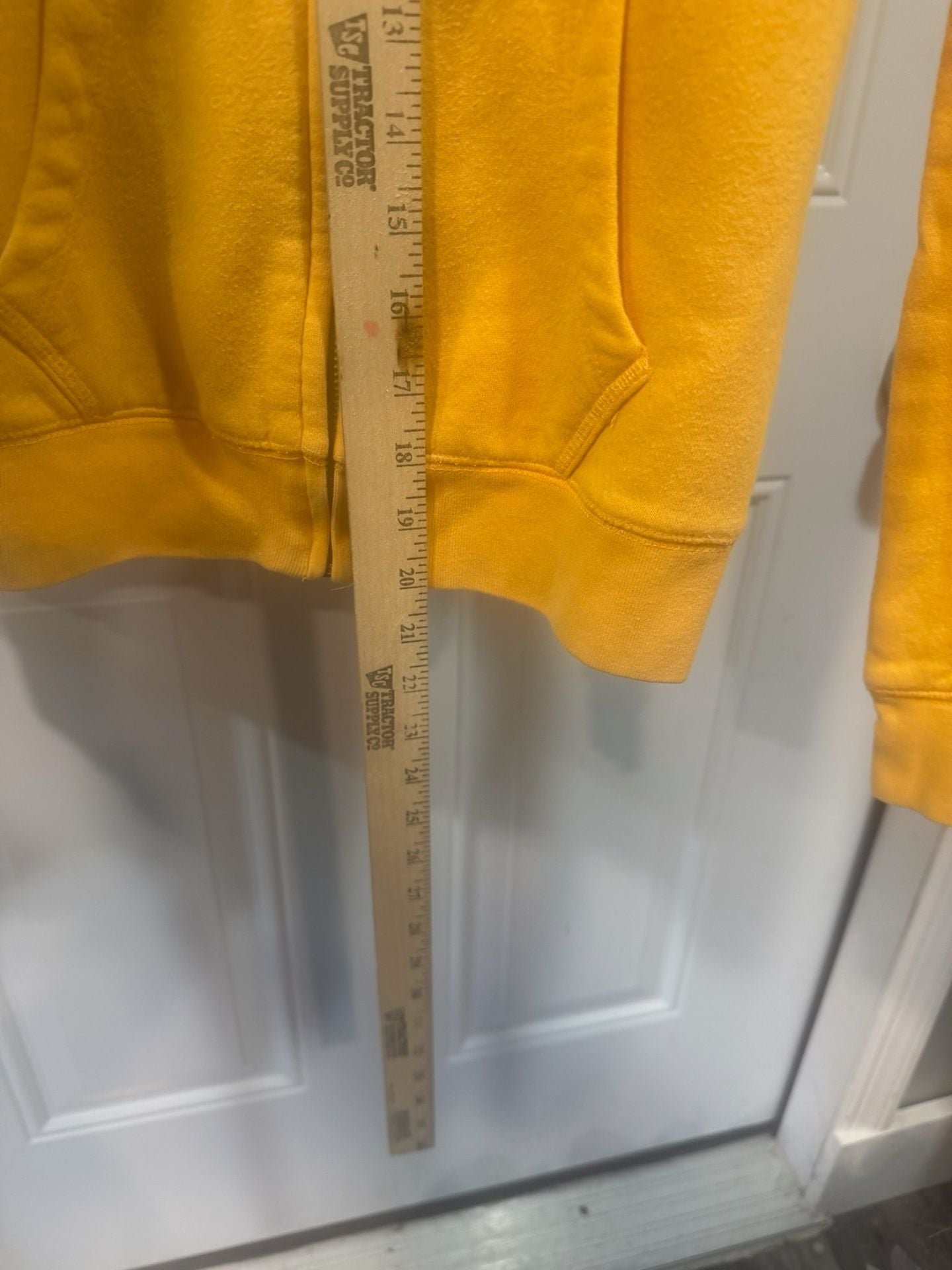 Aeropostale Full-Zip Hoodie Size XS Yellow Fleece 6