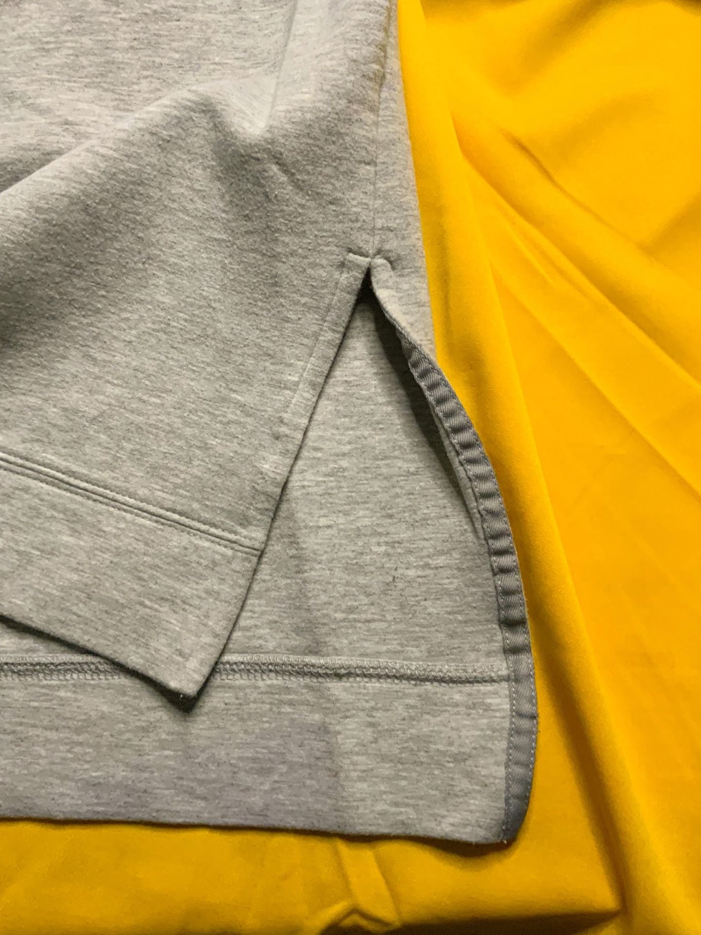 Rachel Zoe Gray Mock Neck Sweatshirt Women’s Size S 4