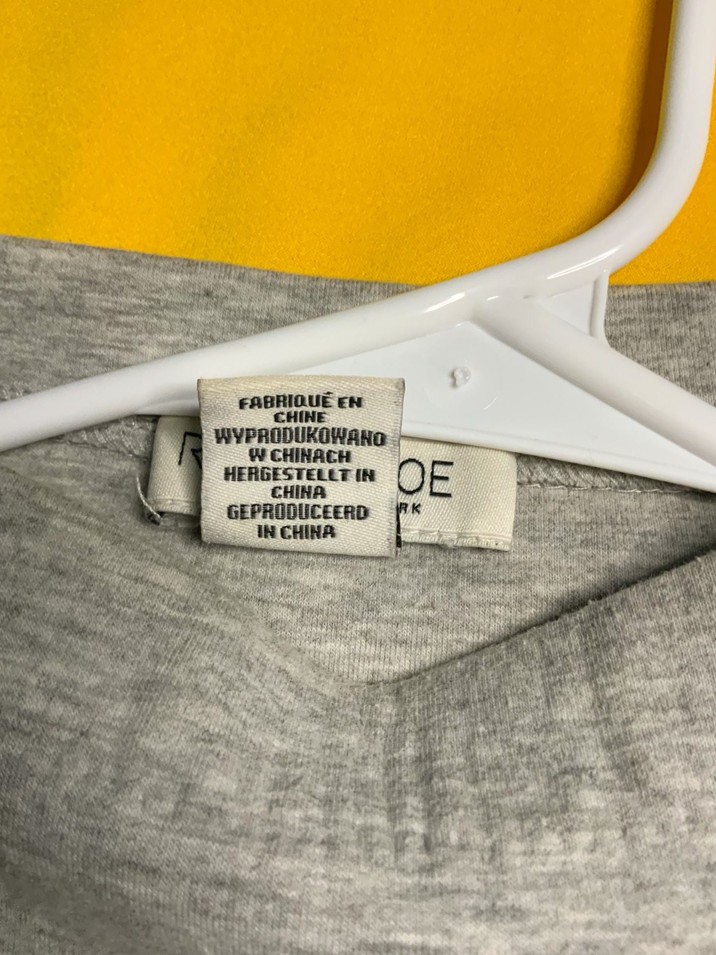 Rachel Zoe Gray Mock Neck Sweatshirt Women’s Size S 6