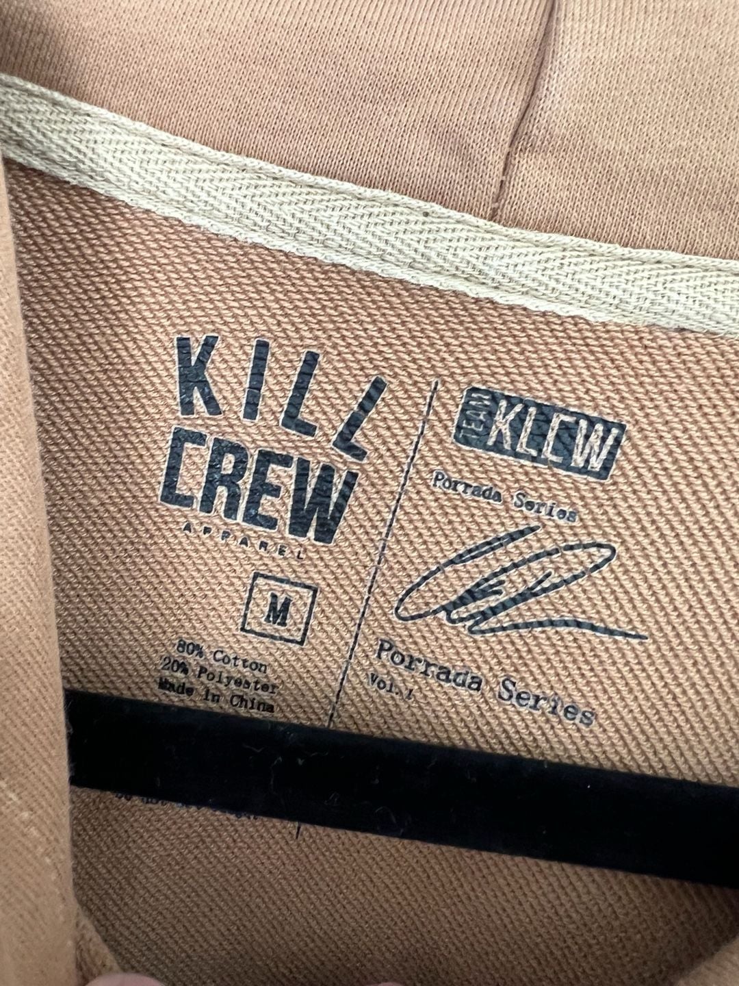 Kill Crew Wolves Among Sheep Hoodie Size M Sand 6