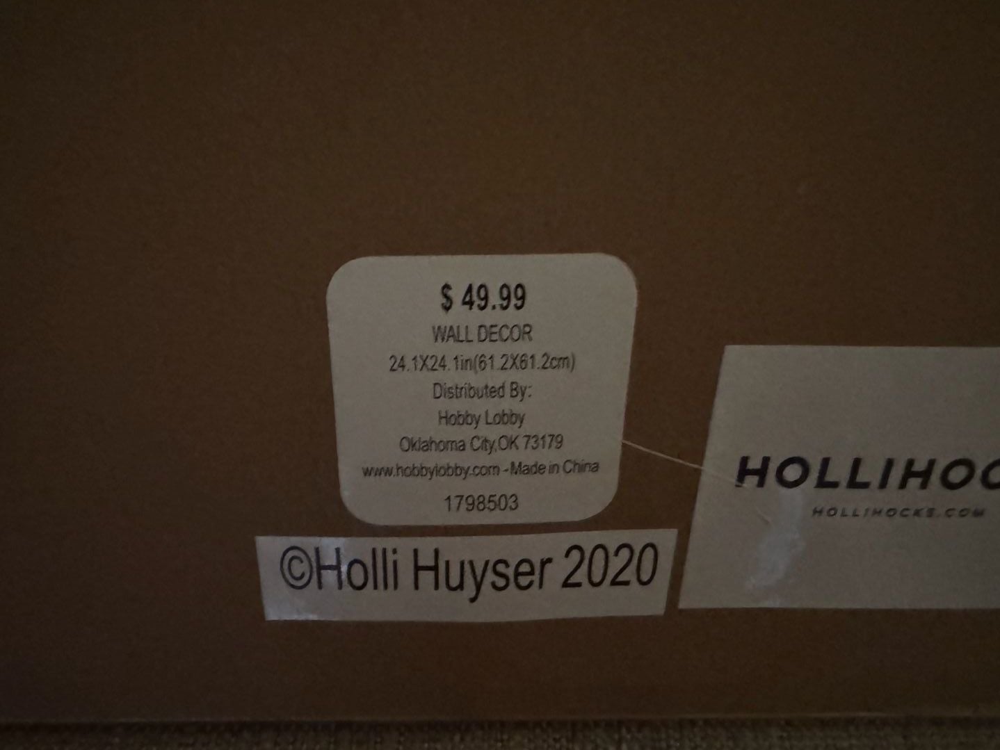 Holli Huyser Then Sings My Soul Wall Decor 24.1x24.1in Floral Framed Print Art 5