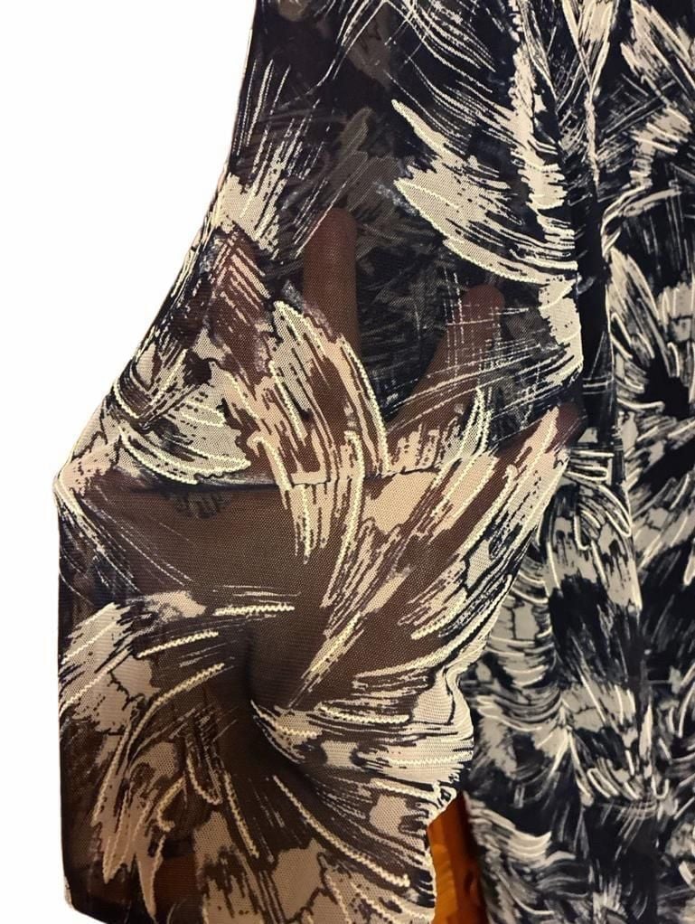 R&M Richards Dress And Jacket Set Size 16 Blue Floral 2 Piece 10