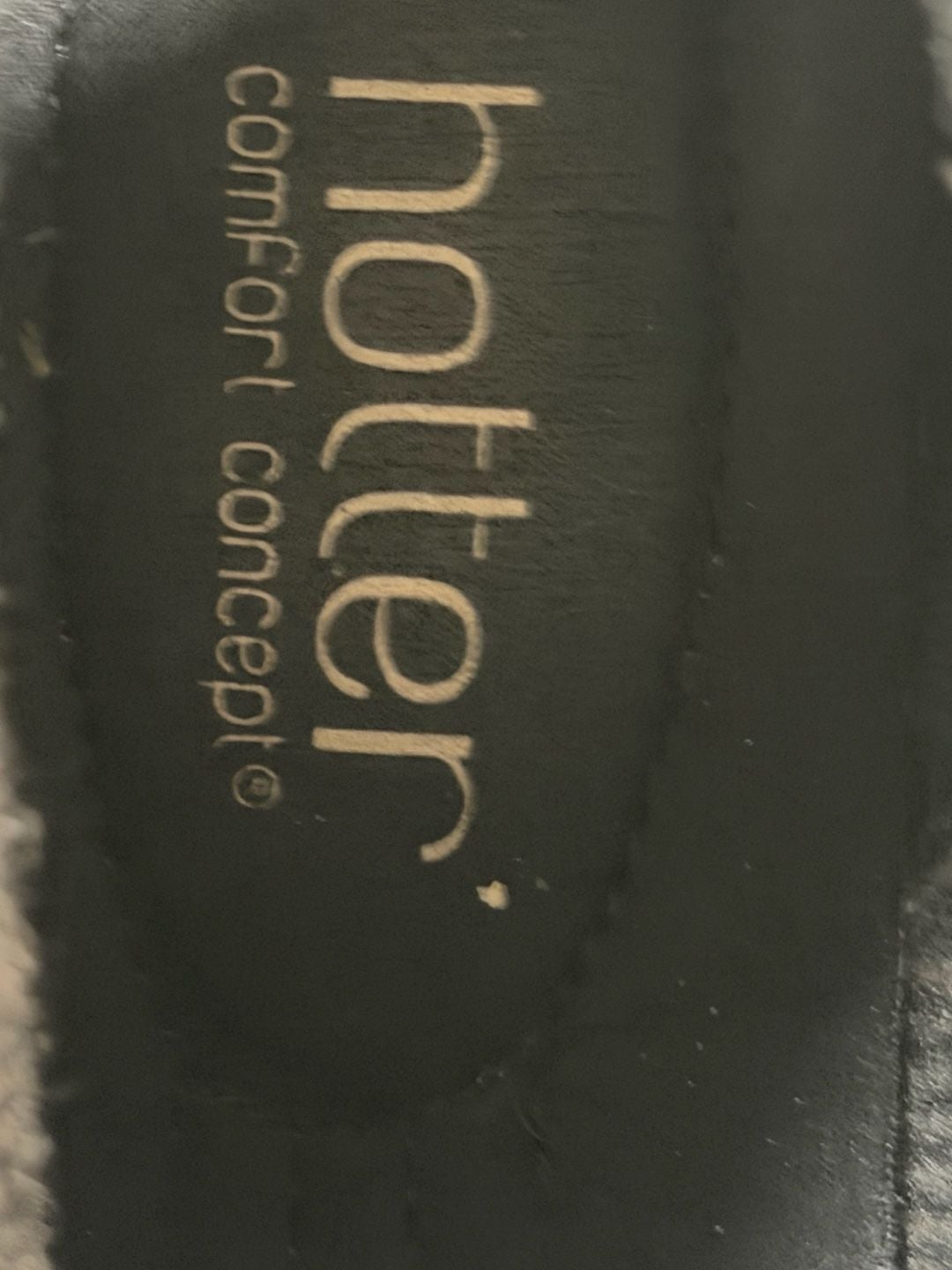 Hotter Danville Boots Size 7.5 Black Leather Ankle Buckle 6