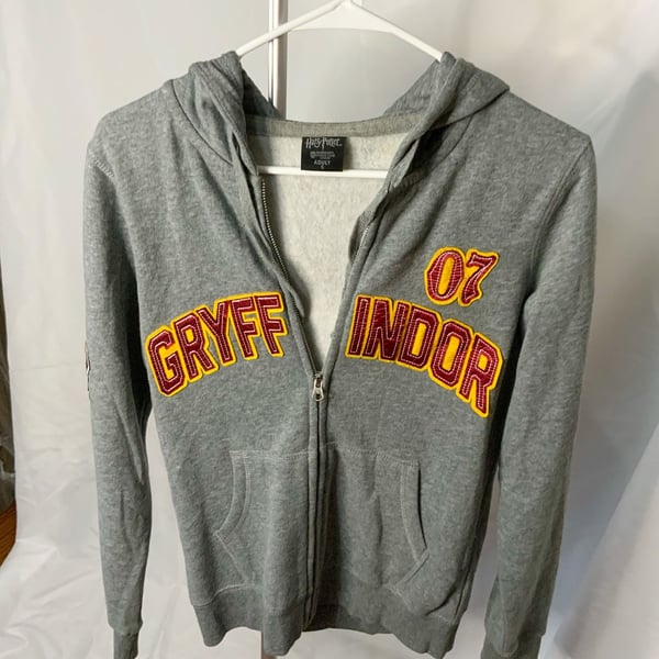 Warner Brother’s Tour Harry Potter Gryffindor Zip Hoodie Women’s Size S