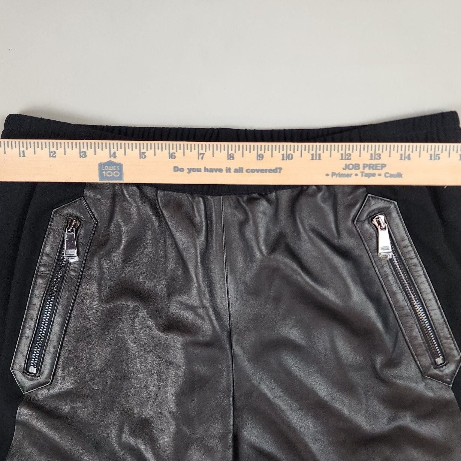 Vince Lamb Leather Joggers Quiet Luxury Minimalist Urban Streetwear Pants Large 7