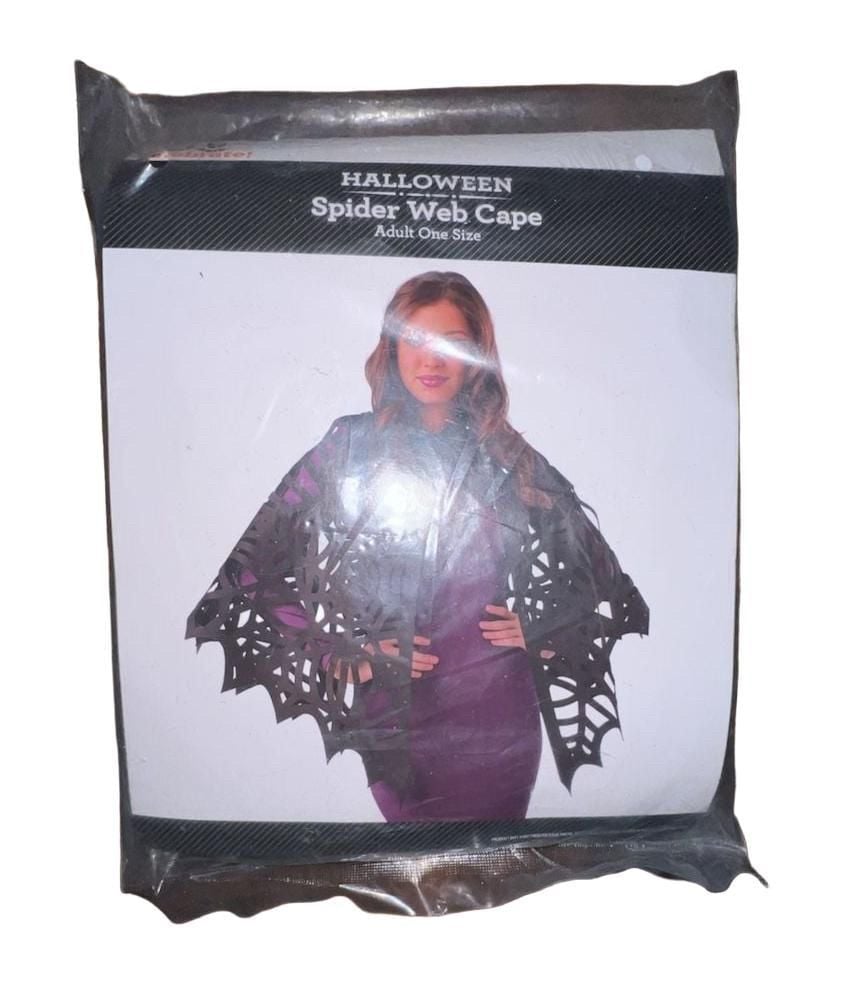 Celebrate It Spider Web Cape Adult One Size Halloween 2