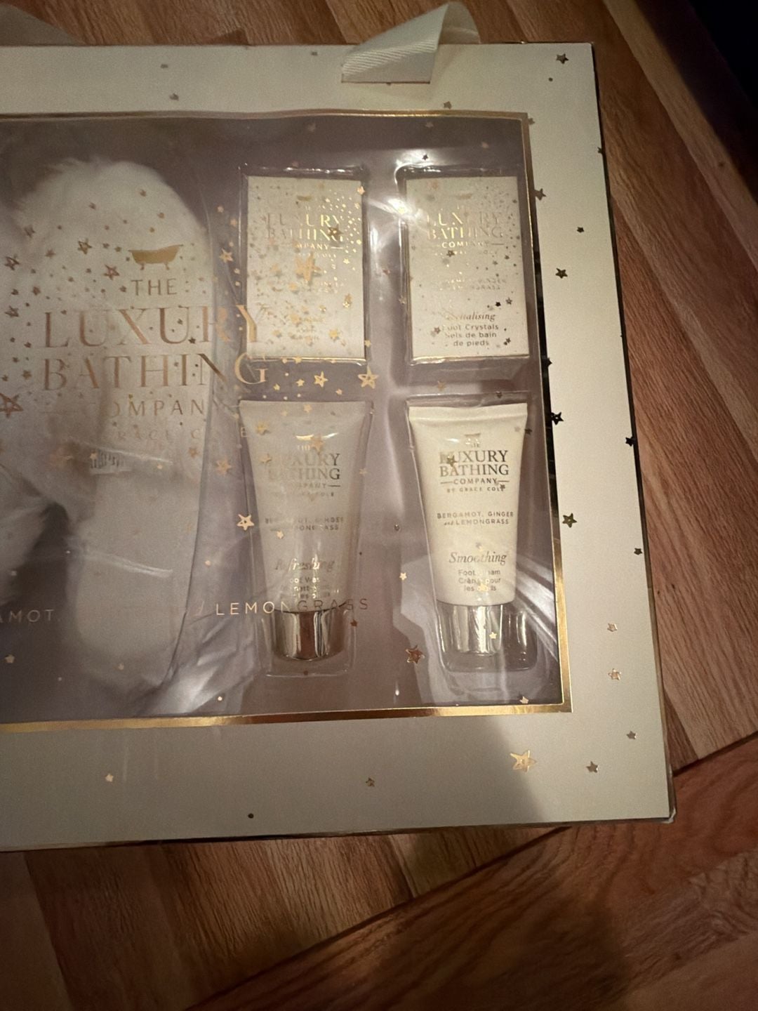 The Luxury Bathing Company Foot Care Gift Set Bergamot Ginger Lemongrass 2