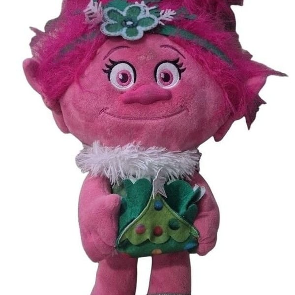 DreamWorks Trolls Poppy Holiday Greeter Plush