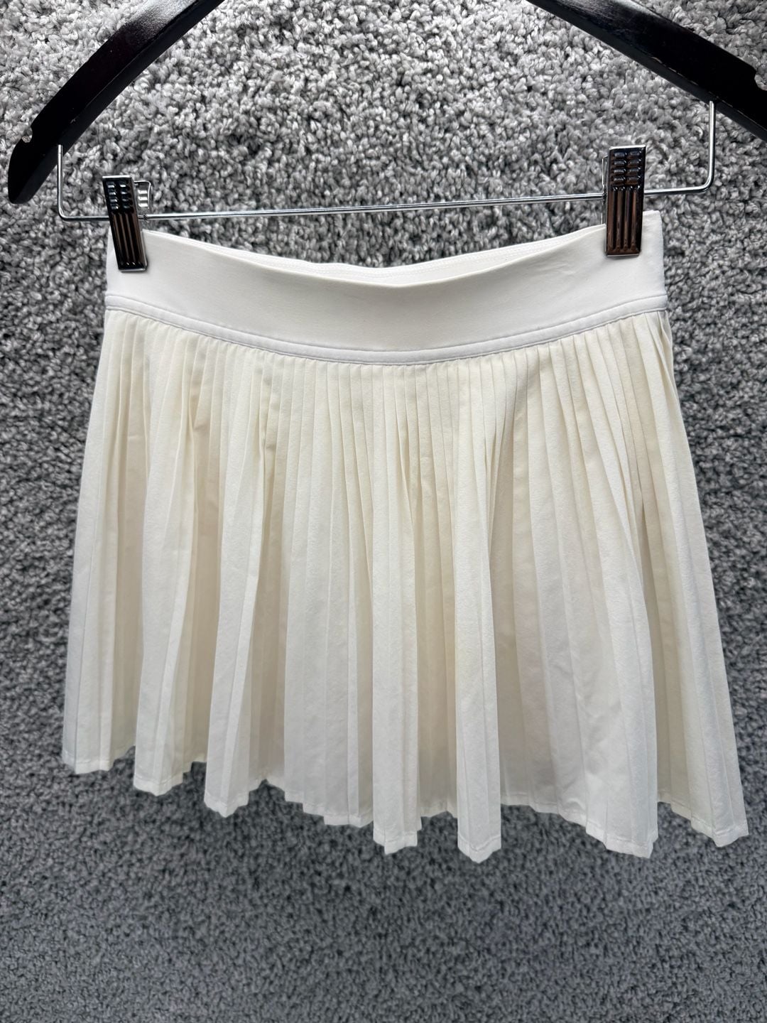 Lululemon Pleated High-Rise Tennis Skort Size 2 White Athletic Skirt 2