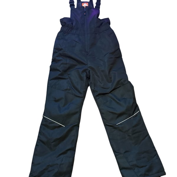 Ozark Trail Snow Bib Size XL (14/16) Black Ski Pants Overalls
