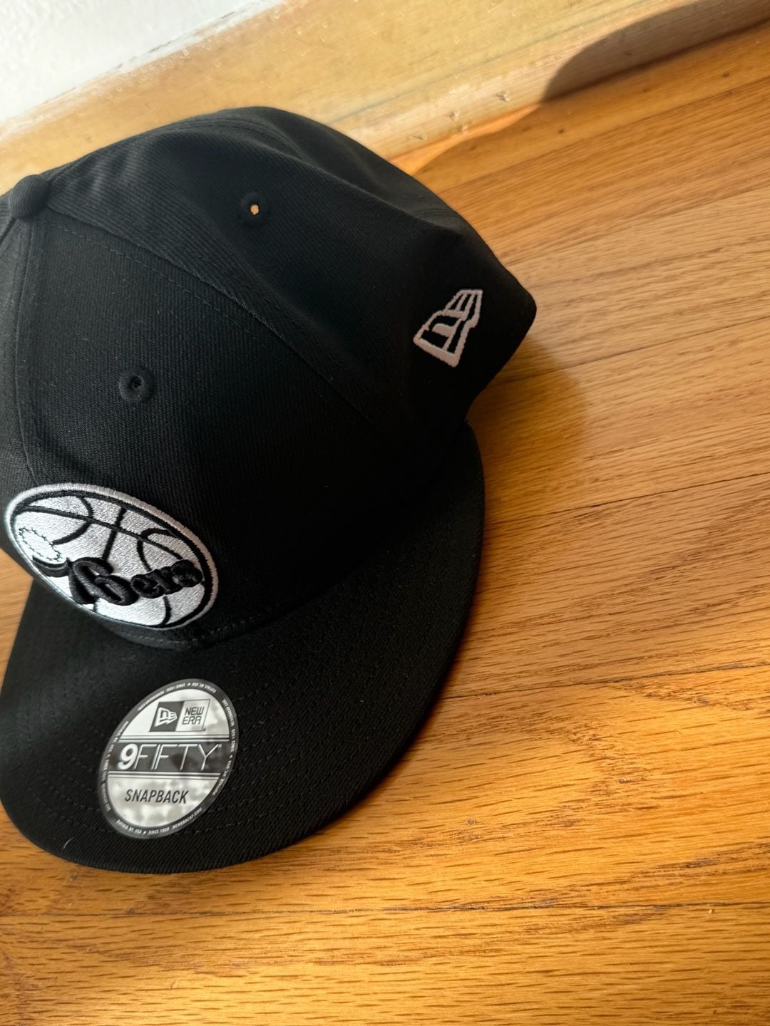 New Era Philadelphia 76ers 9FIFTY Snapback Hat One Size Black 3