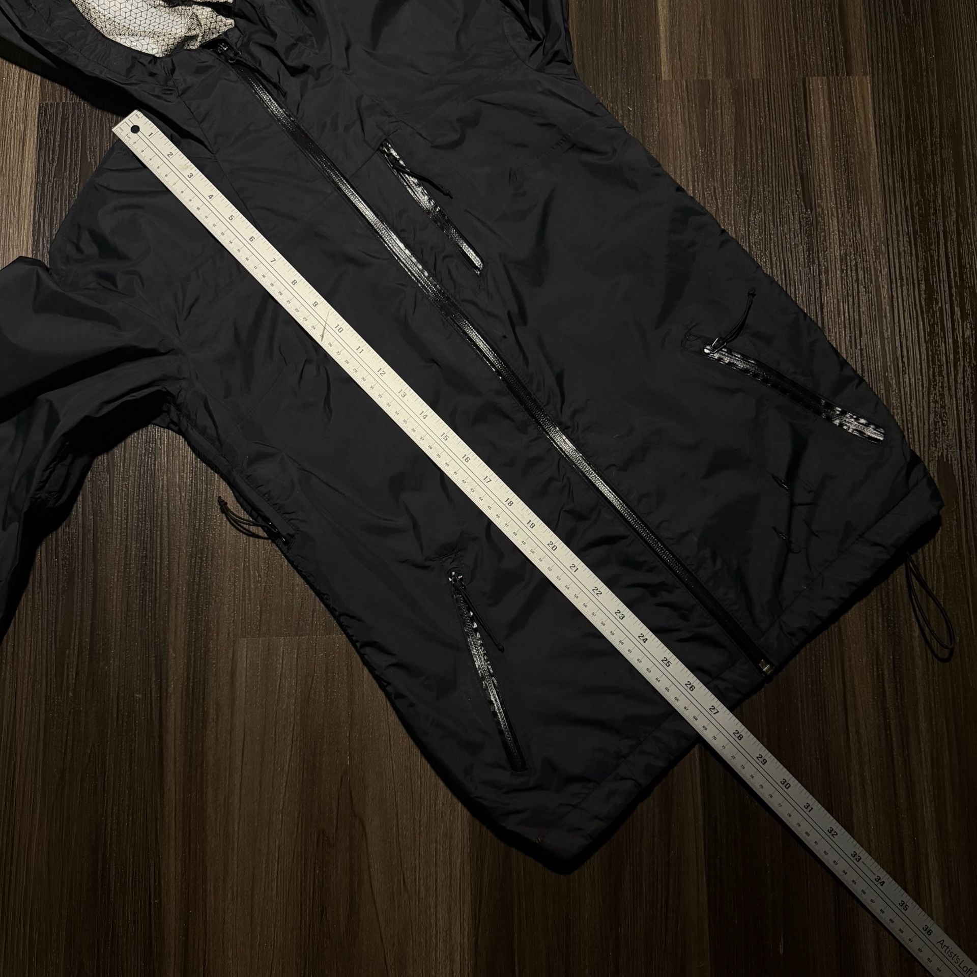 Columbia Omni-Evap Jacket Size M Black Rain Windbreaker Hooded 7