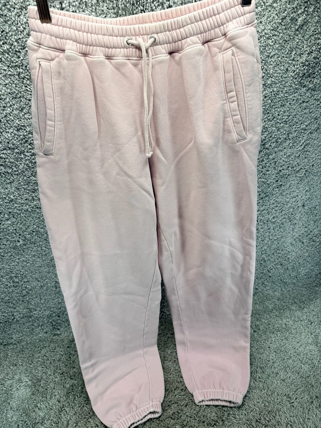 Abercrombie & Fitch Sweatpants Size M Pink Drawstring Joggers 2