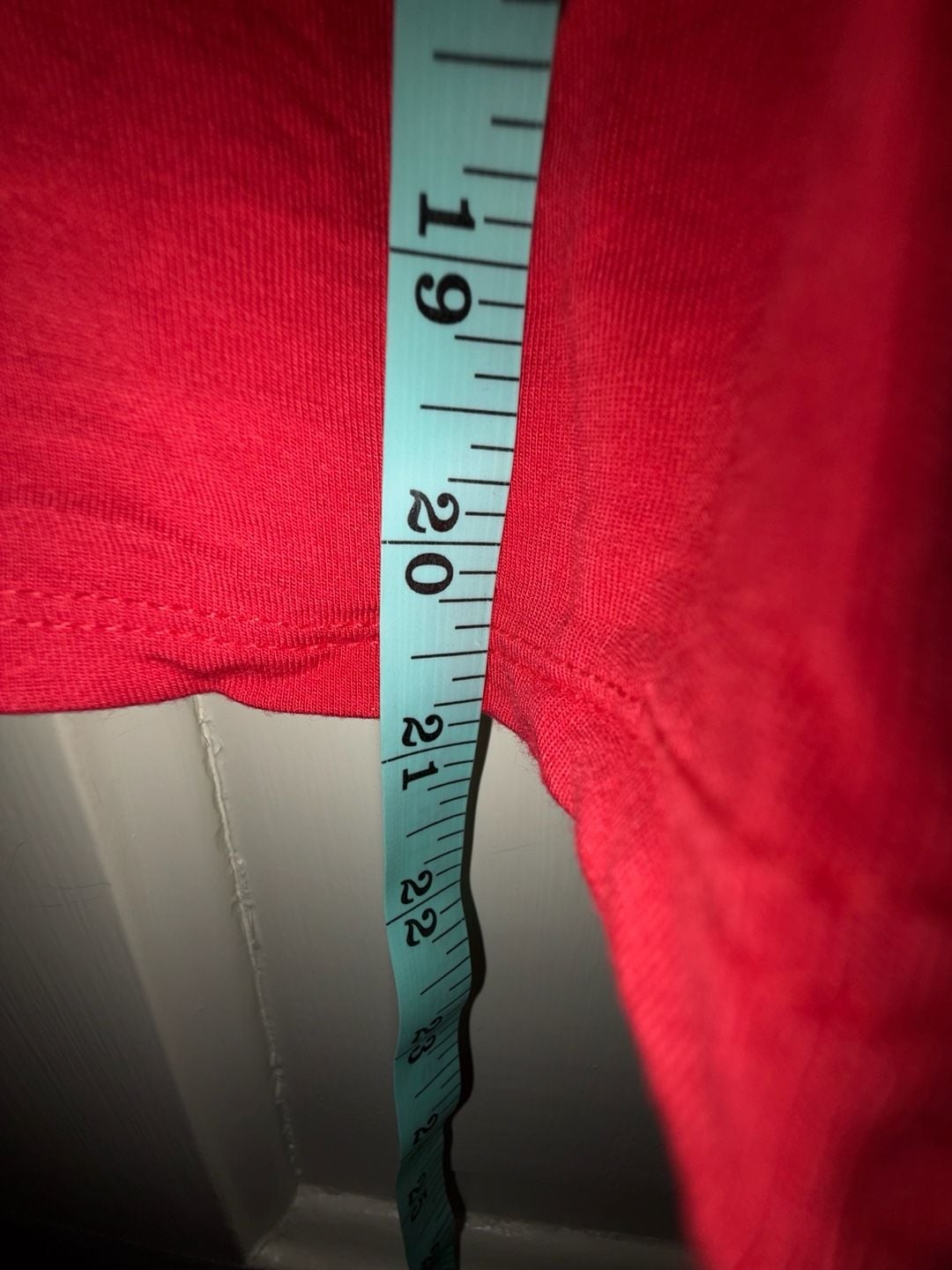 Cable & Gauge Cold Shoulder Blouse Size M Red Ruffle Viscose Spandex 6