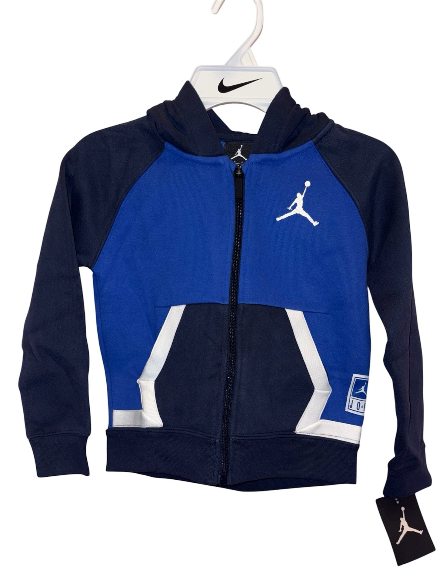 Jordan Full Zip Hoodie Size 5 Hyper Royal 2
