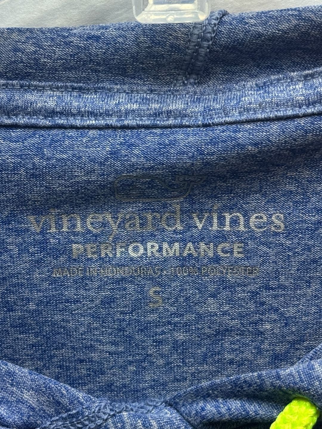 Vineyard Vines Performance Hoodie Size S Blue Lightweight Pullover 7