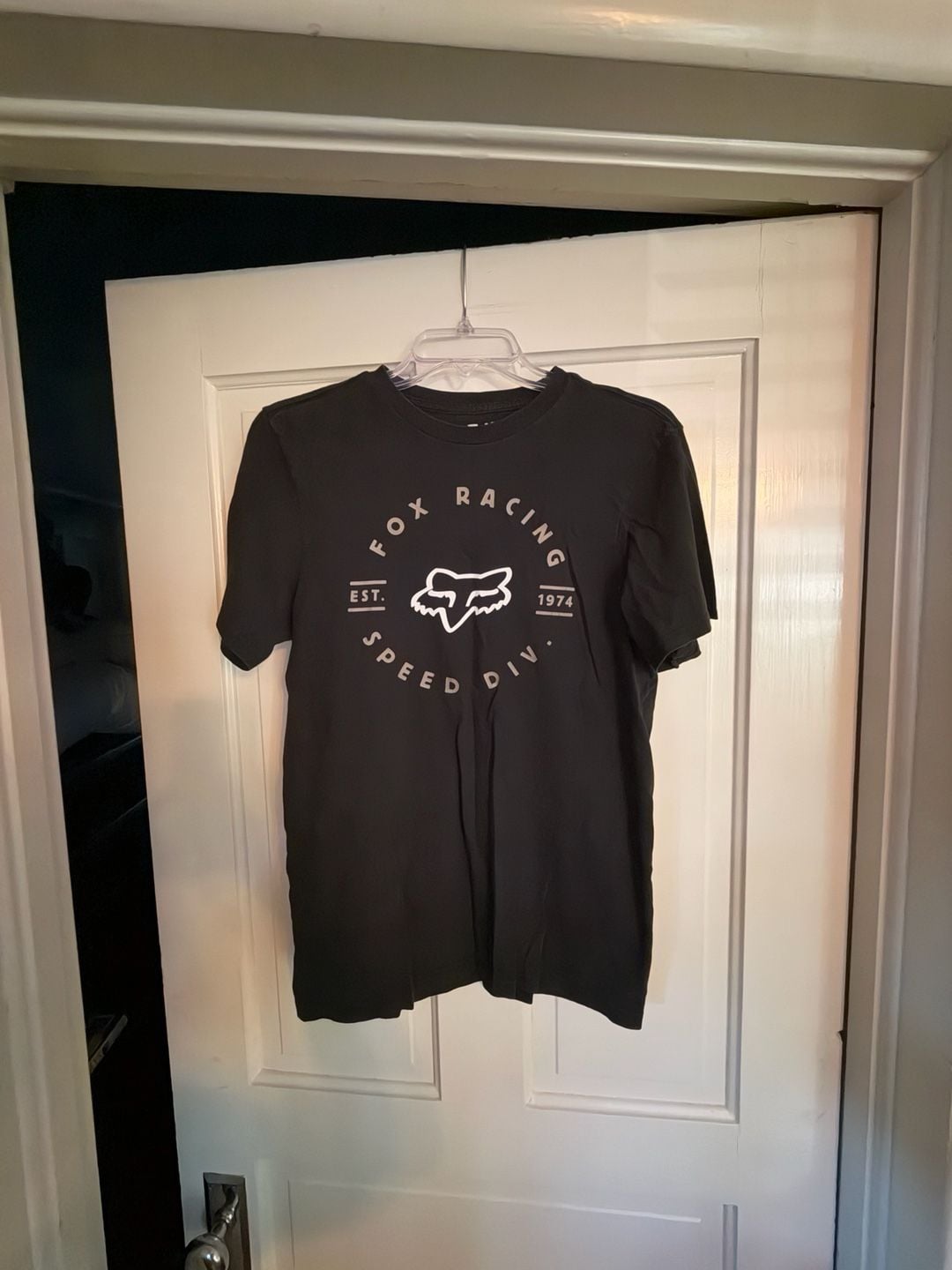 Fox Racing Speed Div T-Shirt Size S Black Cotton Graphic Tee 2