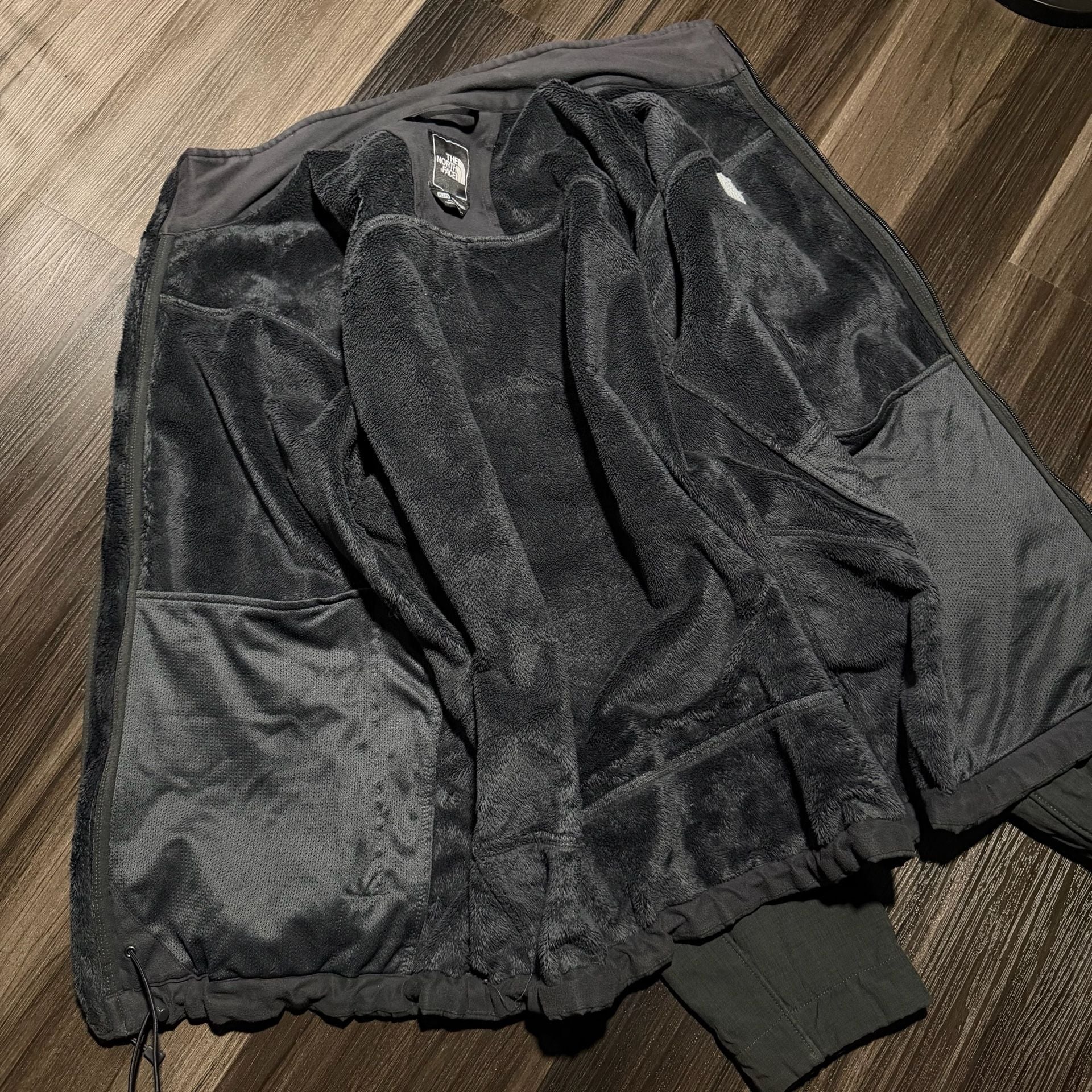 The North Face Fleece Lined Shell Jacket XL Gray Full Zip 6