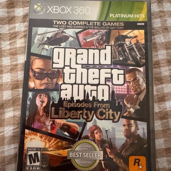 Rockstar Games Grand Theft Auto Episodes From Liberty City Xbox 360 Platinum