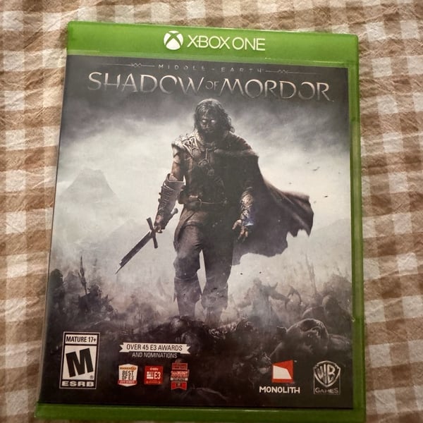 Middle-Earth Shadow Of Mordor Xbox One