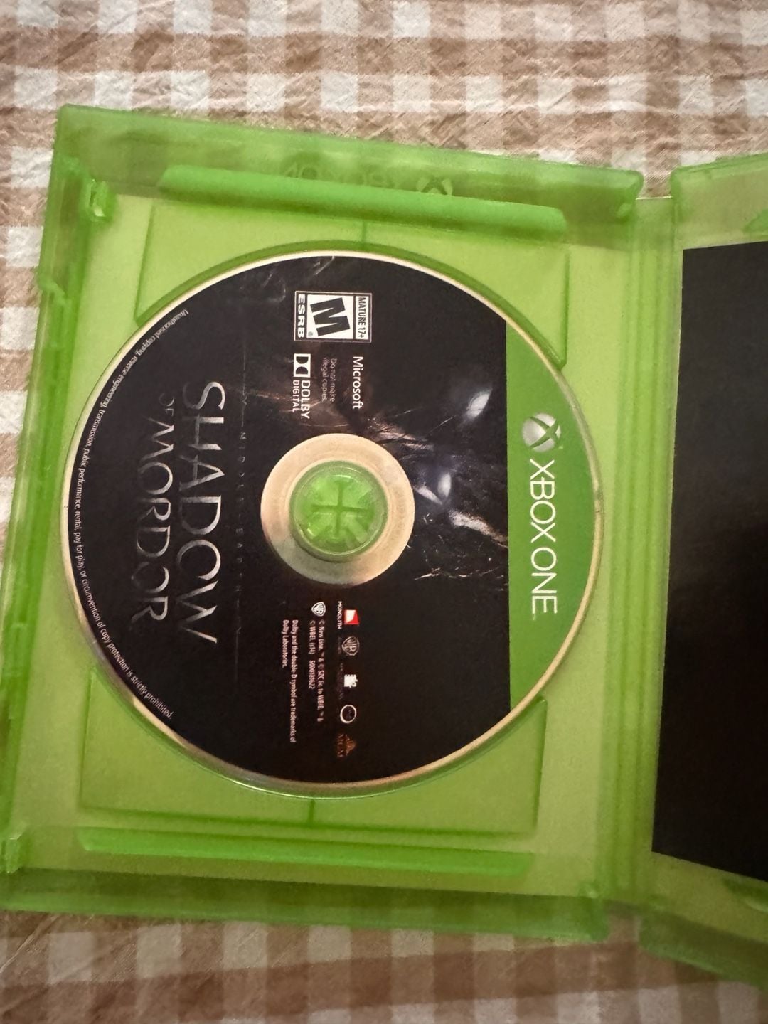 Middle-Earth Shadow Of Mordor Xbox One 3
